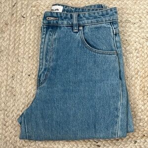 Rollas Original High Rise Straight Jeans